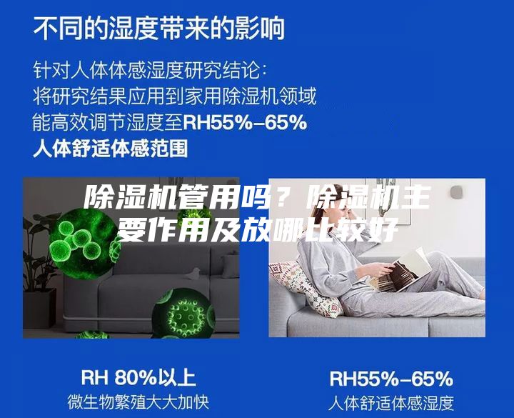 除濕機管用嗎？除濕機主要作用及放哪比較好