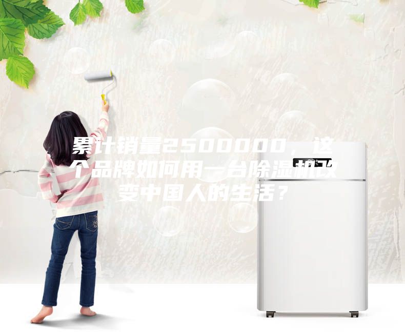 累計銷量2500000，這個品牌如何用一臺除濕機改變中國人的生活？