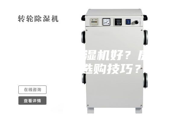 哪個品牌抽濕機好？房間除濕機選購技巧？
