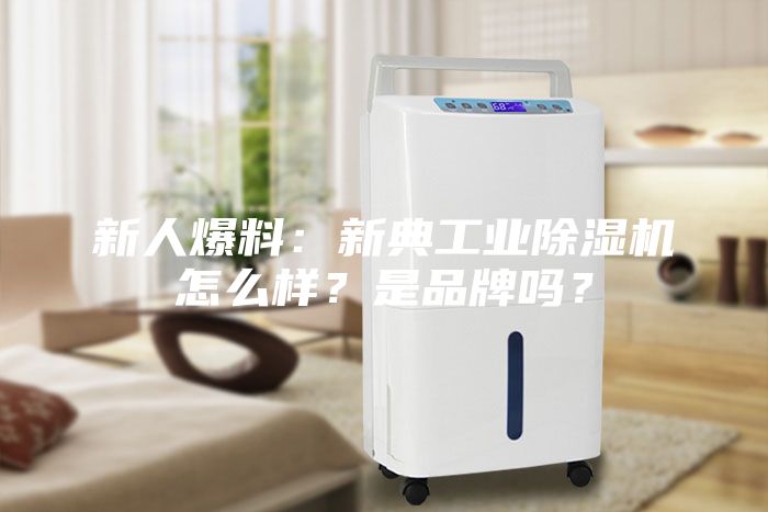 新人爆料：新典工業除濕機怎么樣？是品牌嗎？