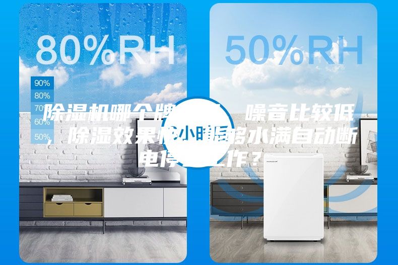 除濕機(jī)哪個牌子好，噪音比較低，除濕效果快，能夠水滿自動斷電停止工作？