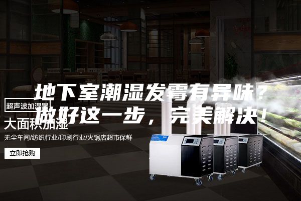 地下室潮濕發霉有異味？做好這一步，完美解決！