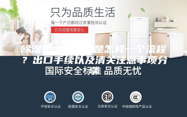 除濕機出口報關是怎樣一個流程？出口手續以及清關注意事項分享