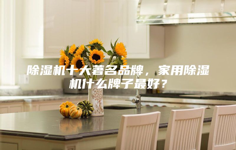 除濕機十大著名品牌，家用除濕機什么牌子最好？