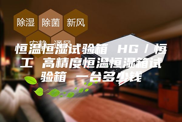 恒溫恒濕試驗(yàn)箱 HG／恒工 高精度恒溫恒濕箱試驗(yàn)箱 一臺多少錢